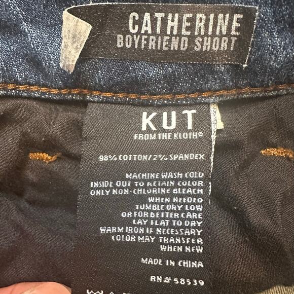 Kut from Kloth Catherine Boyfriend Shorts sz 20W Denim Shorts - Picture 2 of 7